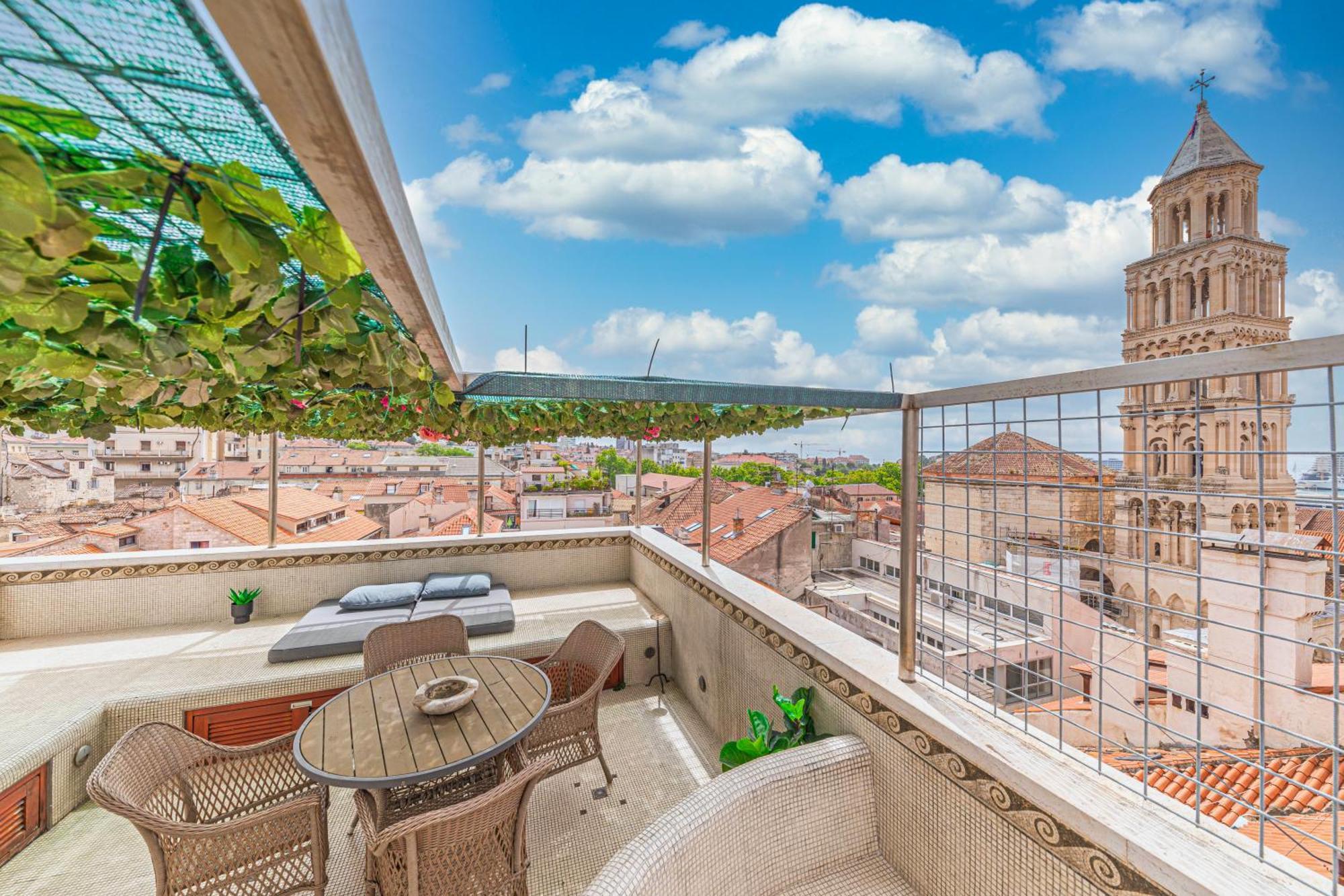 Апартаменты Augubio Penthouse Сплит Экстерьер фото