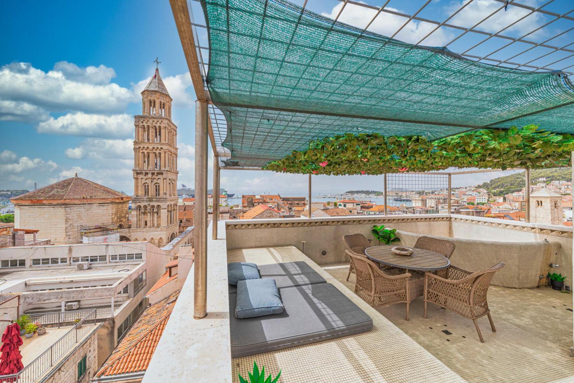 Апартаменты Augubio Penthouse Сплит Экстерьер фото
